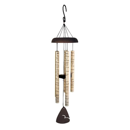 Tool Time 30 in. Signature Sonnet Windchime - Mother Bronze TO11217